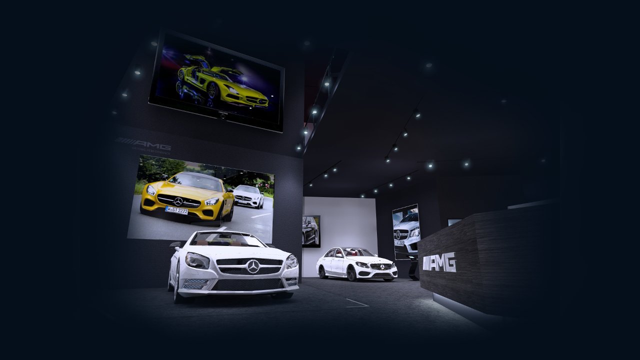 AMG showroom